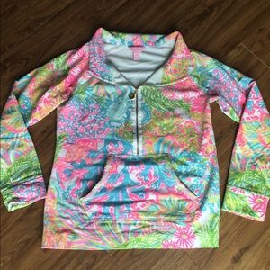 Lilly Pulitzer Popover Lovers Coral Size Medium